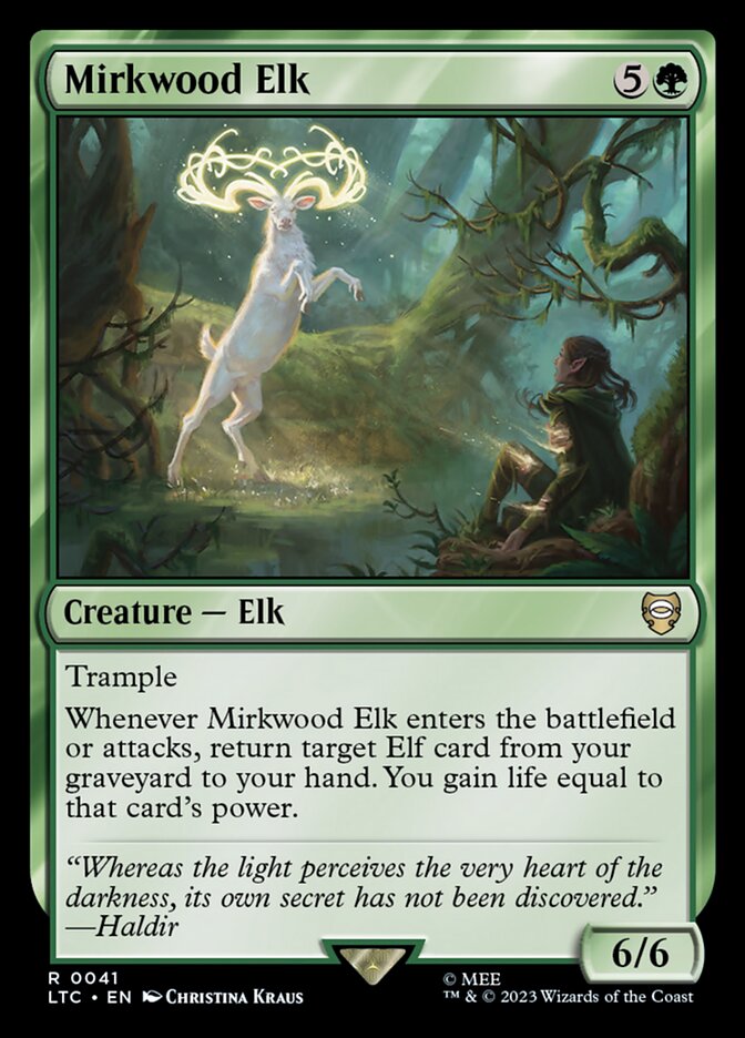 Mirkwood Elk (Commander: The Lord of the Rings: Tales of Middle-earth)  | Good Games North