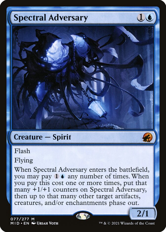 Spectral Adversary (Innistrad: Midnight Hunt)  - Foil | Good Games North