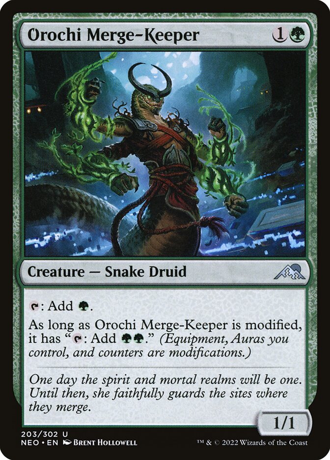 Orochi Merge-Keeper (Kamigawa: Neon Dynasty)  | Good Games North