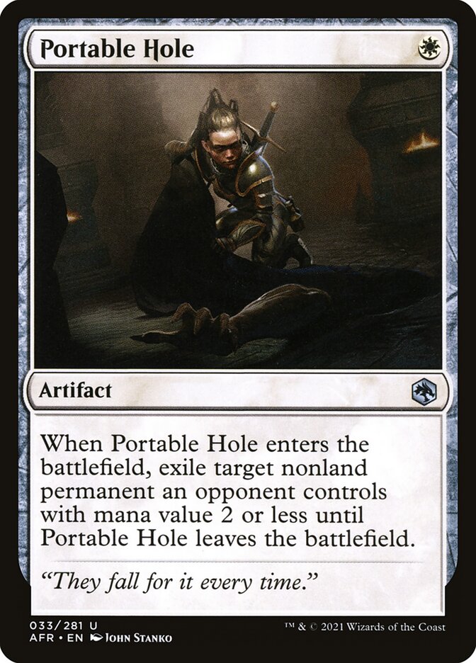 Portable Hole (Adventures in the Forgotten Realms)  - Foil | Good Games North