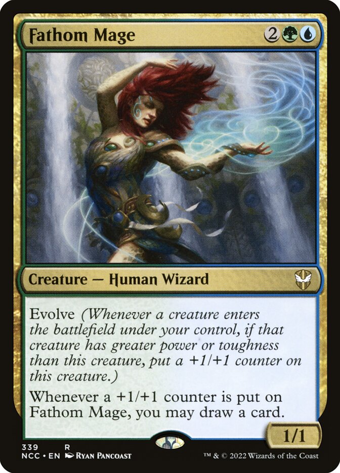 Fathom Mage (Commander: Streets of New Capenna)  | Good Games North