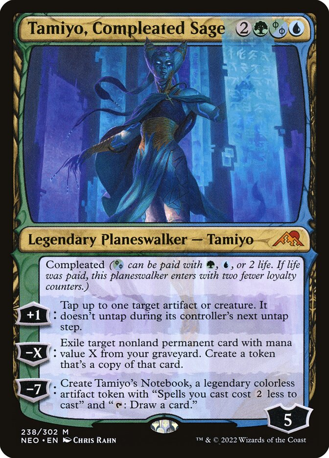 Tamiyo, Compleated Sage (Kamigawa: Neon Dynasty)  - Foil | Good Games North