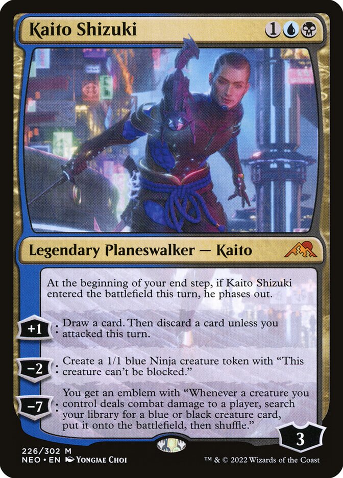 Kaito Shizuki (Kamigawa: Neon Dynasty)  - Foil | Good Games North