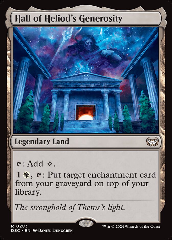 Hall of Heliod's Generosity (Commander: Duskmourn: House of Horror)  | Good Games North