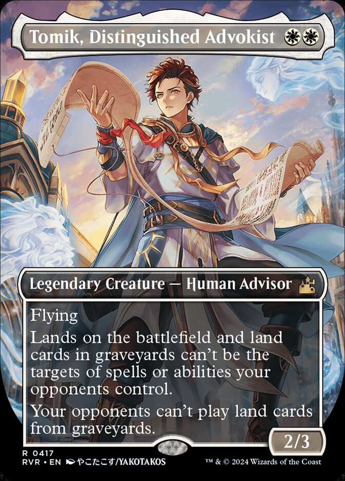 Tomik, Distinguished Advokist 417 (Ravnica Remastered)  | Good Games North