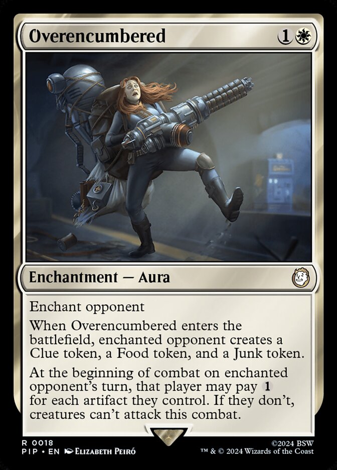 Overencumbered 18/326 (Universes Beyond: Fallout)  | Good Games North