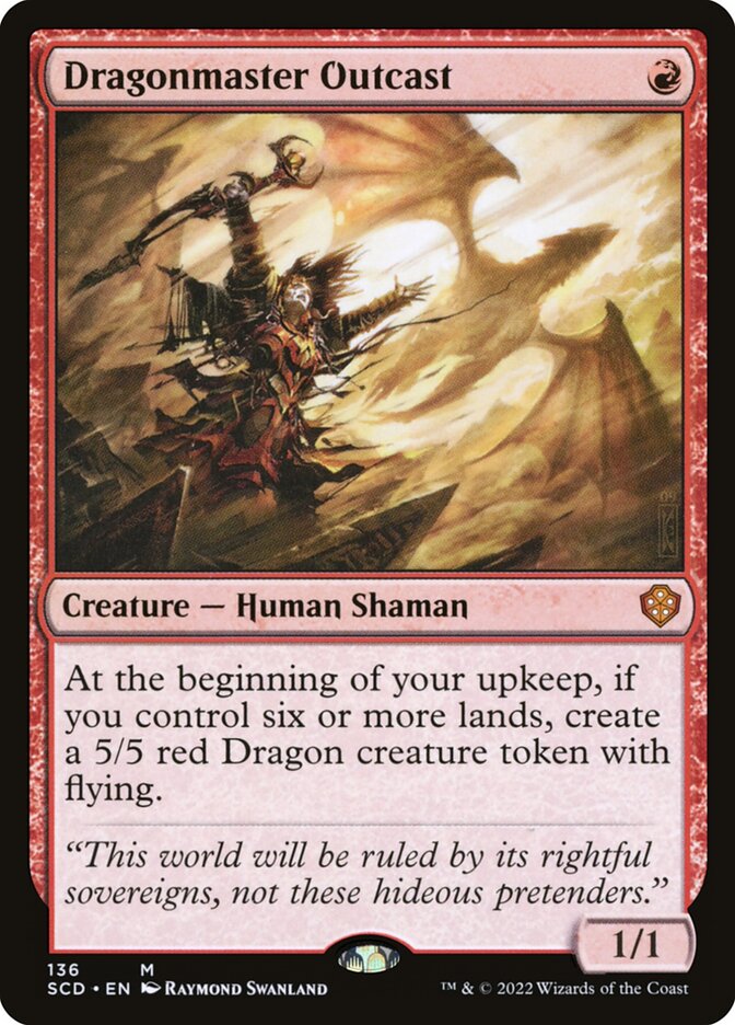 Dragonmaster Outcast 136 (Starter Commander Decks)  | Good Games North