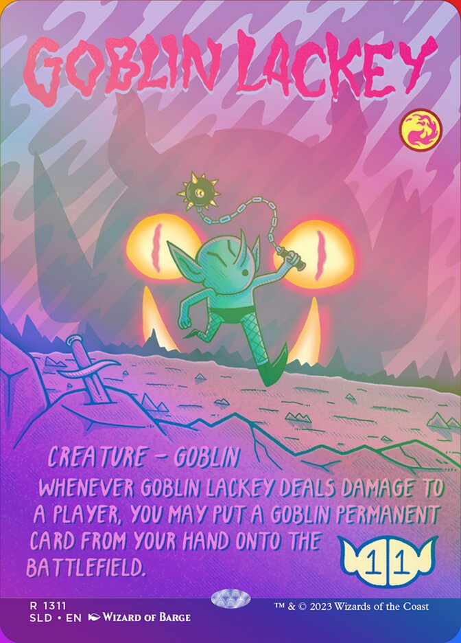Goblin Lackey 1311 (Secret Lair Drop Series)  - Foil | Good Games North