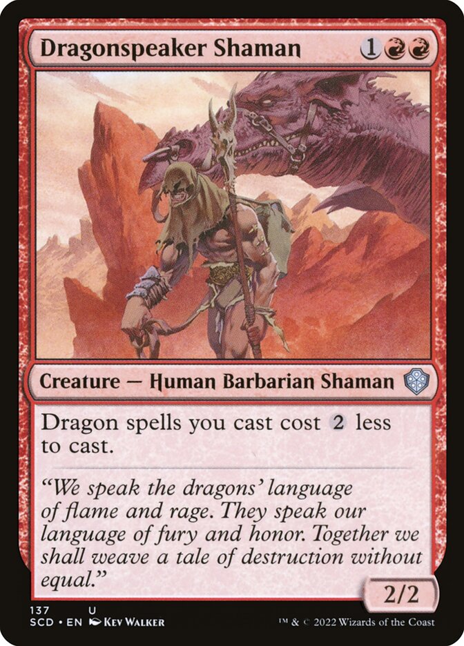 Dragonspeaker Shaman 137/352 (Starter Commander Decks)  | Good Games North