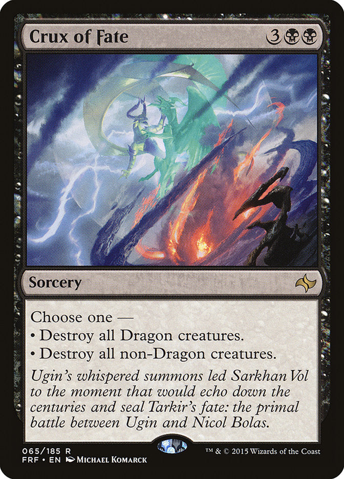 Crux of Fate 65 (Fate Reforged)  - Foil | Good Games North