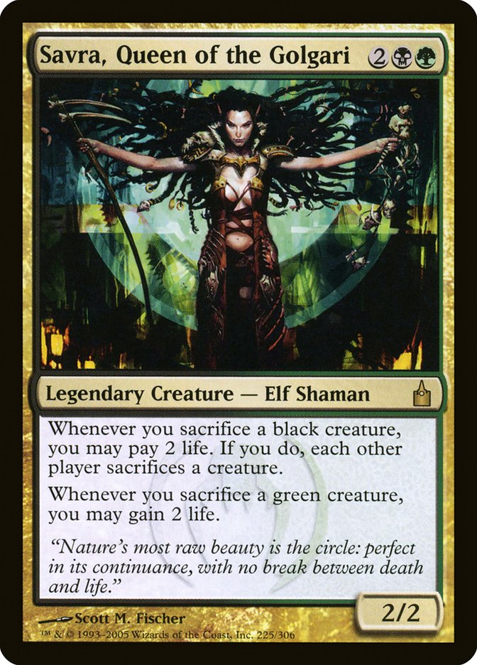 Savra, Queen of the Golgari (Ravnica: City of Guilds)  | Good Games North