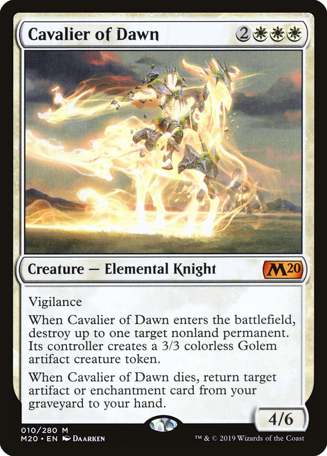 Cavalier of Dawn (Core Set 2020)  | Good Games North