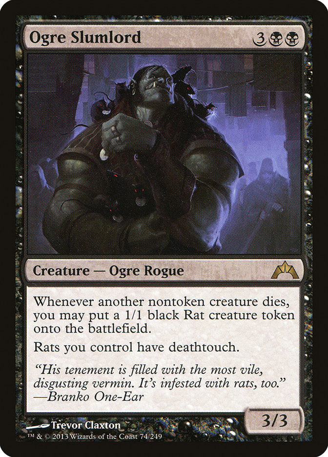Ogre Slumlord 74/249 (Gatecrash)  - Foil | Good Games North