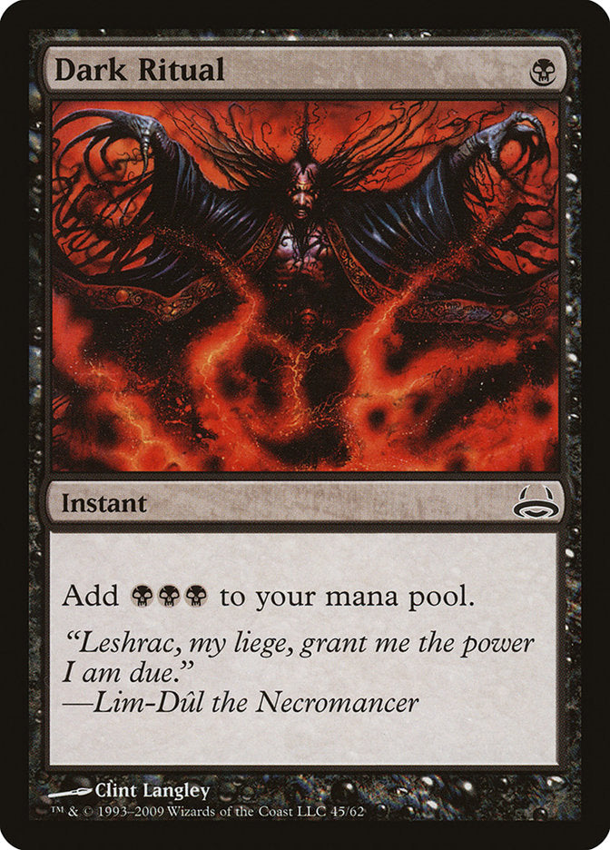 Dark Ritual 45/62 (Duel Decks: Divine vs. Demonic)  | Good Games North