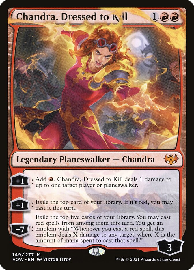Chandra, Dressed to Kill 149/277 (Innistrad: Crimson Vow)  | Good Games North