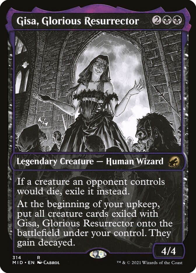 Gisa, Glorious Resurrector 314/277 (Innistrad: Midnight Hunt)  | Good Games North