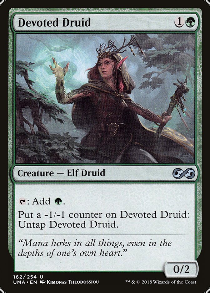 Devoted Druid 162/254 (Ultimate Masters)  | Good Games North