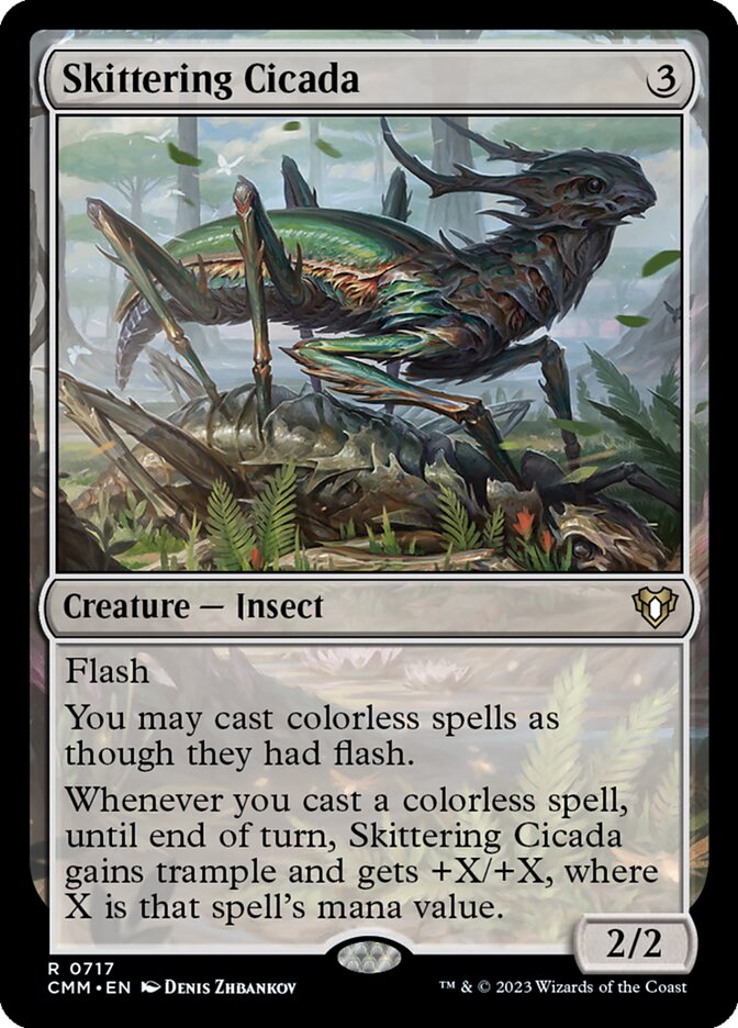 Skittering Cicada (Commander Masters)  | Good Games North