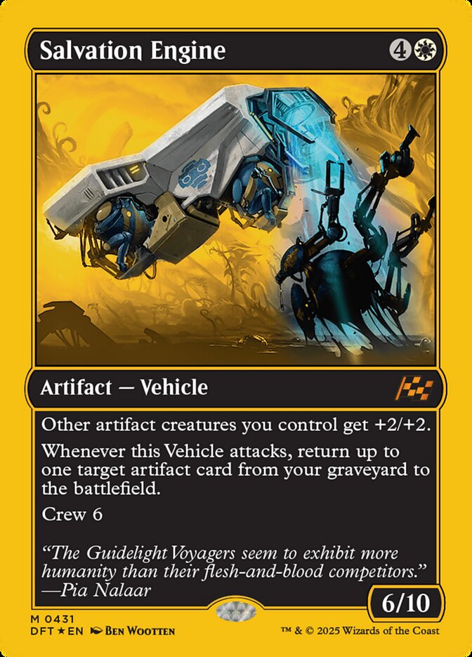 Salvation Engine 431 (Aetherdrift)  - First-Place Foil | Good Games North