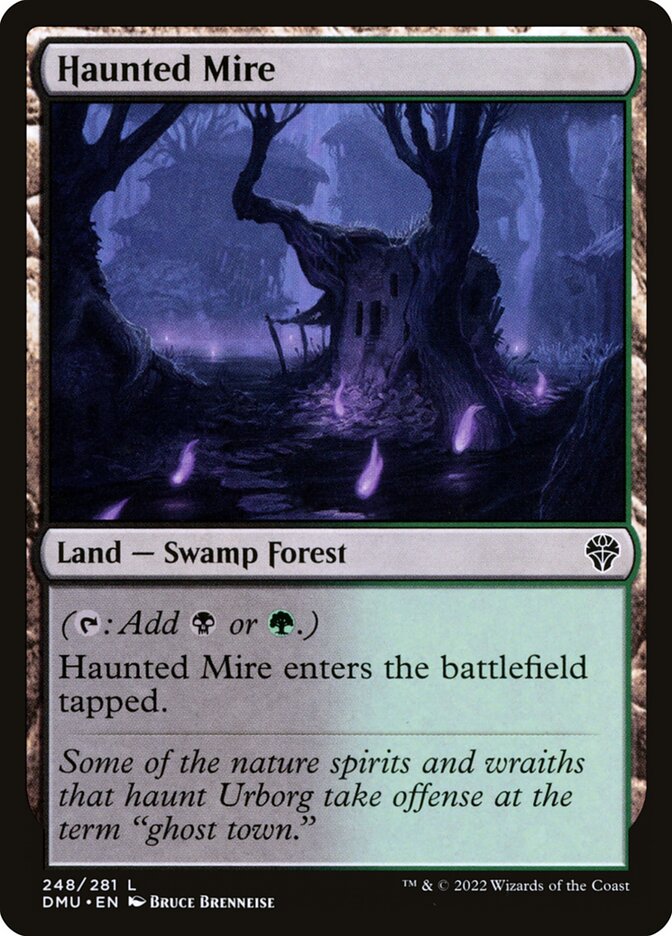 Haunted Mire (Dominaria United)  - Foil | Good Games North
