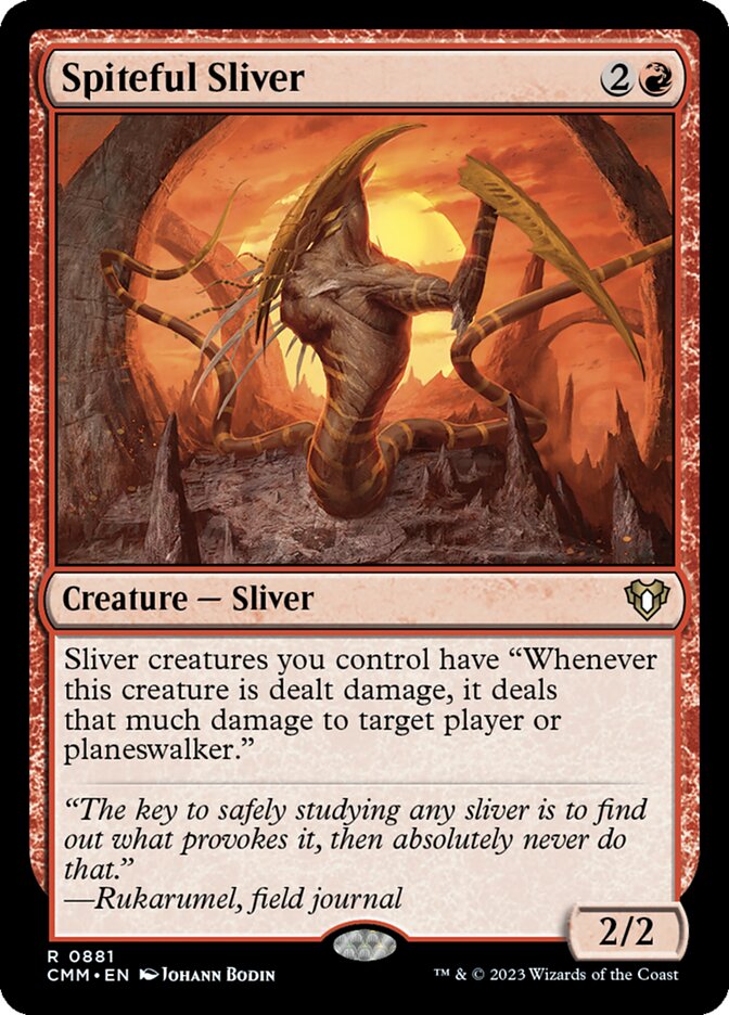 Spiteful Sliver 881/451 (Commander Masters)  | Good Games North