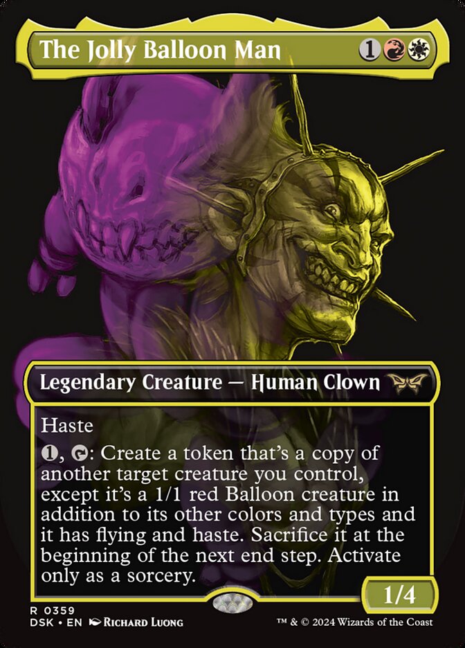 The Jolly Balloon Man (Duskmourn: House of Horror)  - Foil | Good Games North