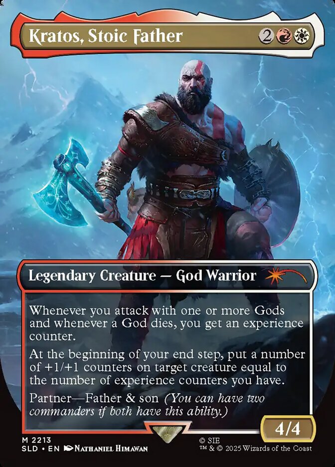 Kratos, Stoic Father (Secret Lair Drop Series)  - Foil | Good Games North