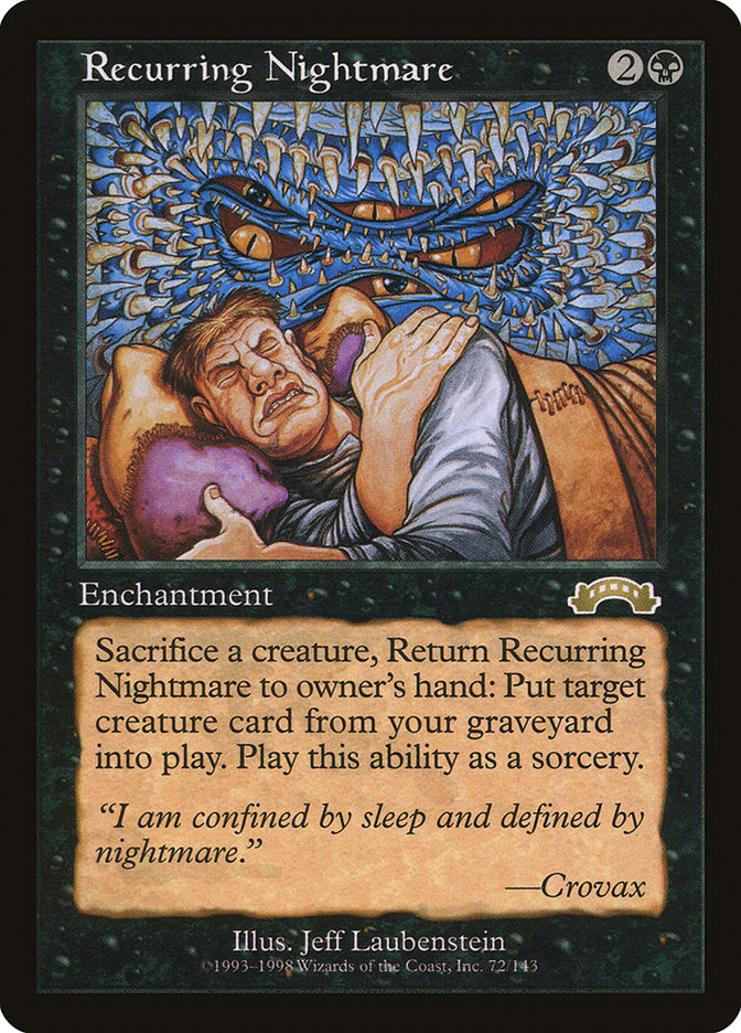 Recurring Nightmare 72/143 (Exodus)  | Good Games North