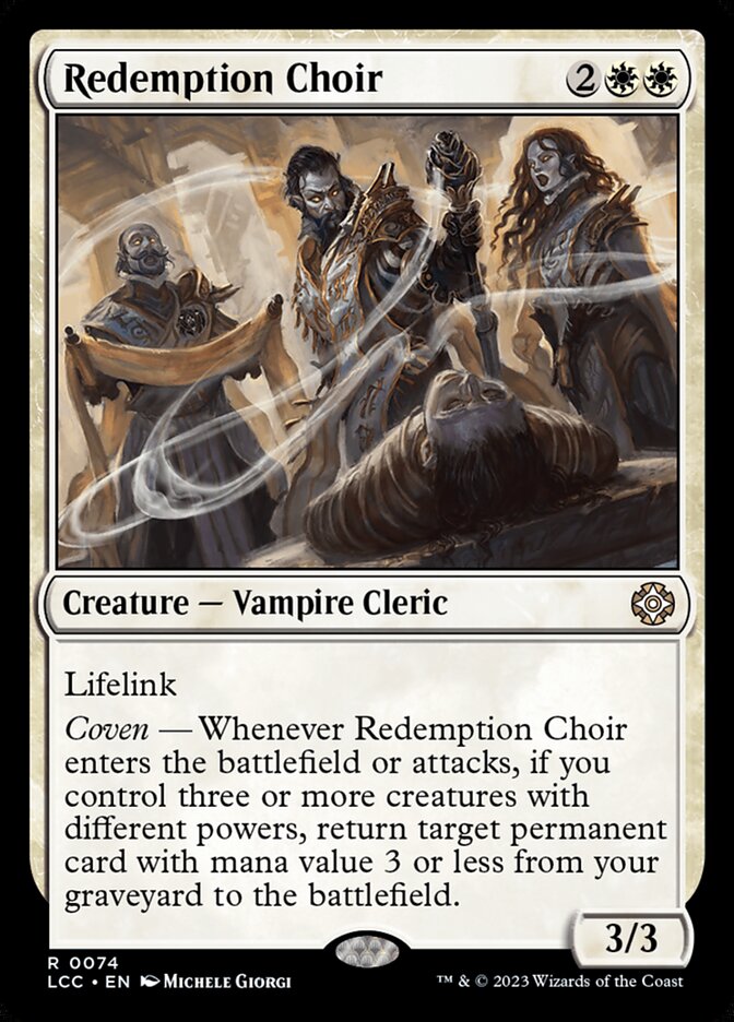 Redemption Choir (Commander: The Lost Caverns of Ixalan)  | Good Games North