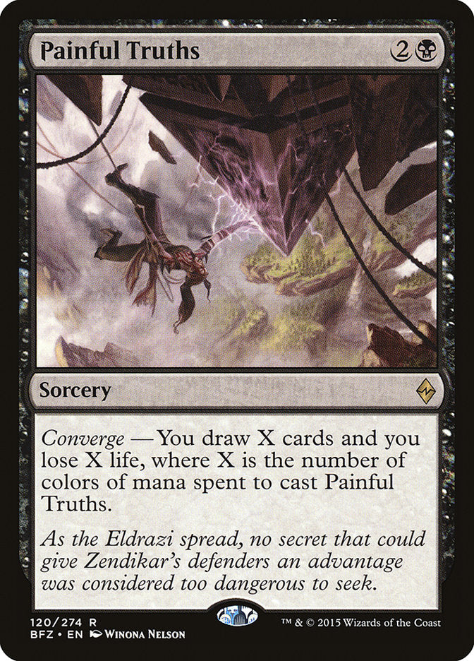Painful Truths 120/274 (Battle for Zendikar)  - Foil | Good Games North