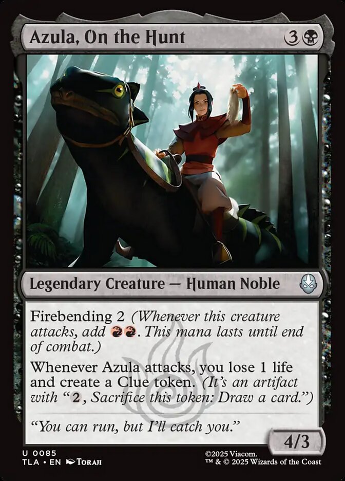 Azula, On the Hunt 85 (Avatar: The Last Airbender)  - Foil | Good Games North