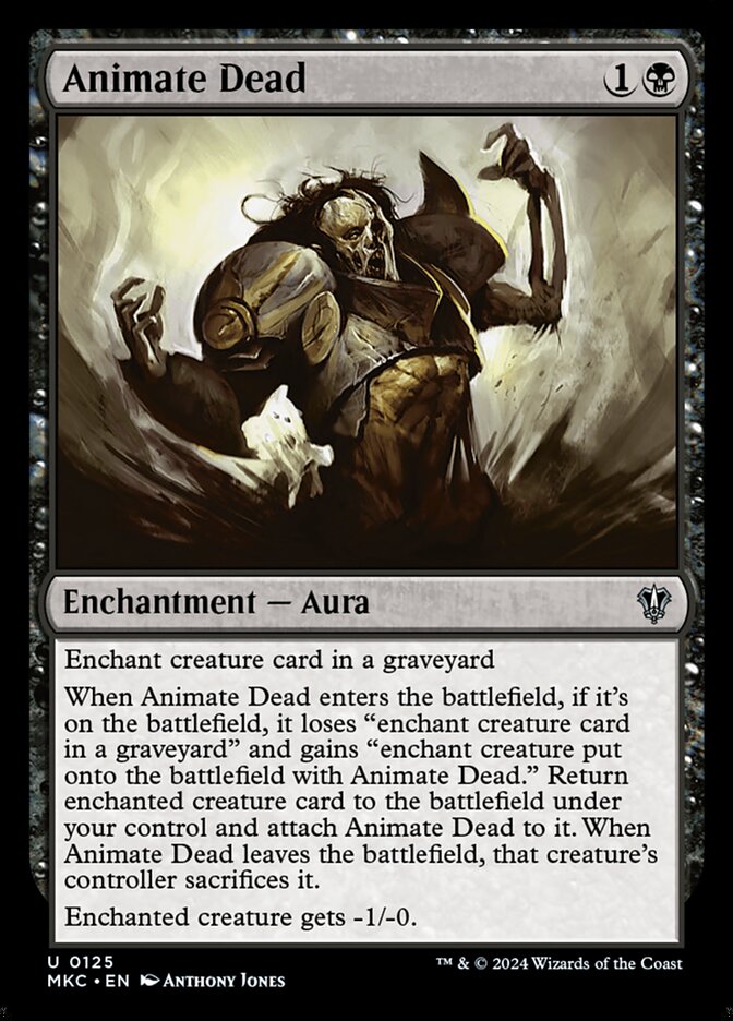 Animate Dead 125/311 (Commander: Murders at Karlov Manor)  | Good Games North