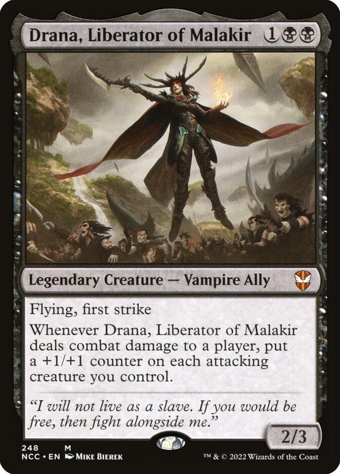 Drana, Liberator of Malakir 248/93 (Commander: Streets of New Capenna)  | Good Games North