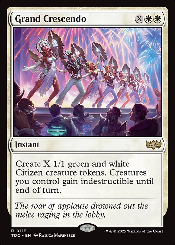 Grand Crescendo 118 (Commander: Tarkir: Dragonstorm)  | Good Games North