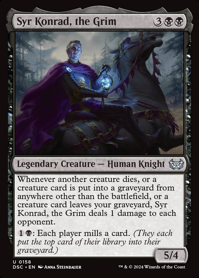 Syr Konrad, the Grim (Commander: Duskmourn: House of Horror)  | Good Games North