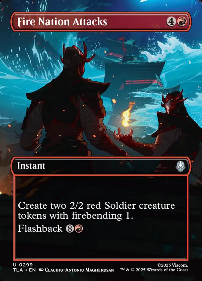 Fire Nation Attacks 299 (Avatar: The Last Airbender)  - Foil | Good Games North