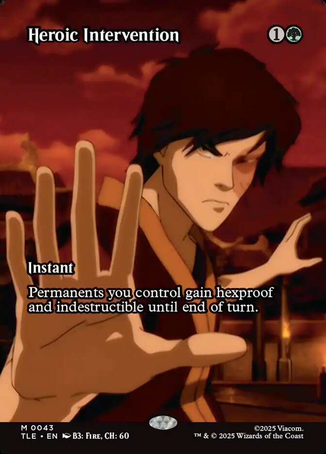 Heroic Intervention 43 (Avatar: The Last Airbender: Eternal-Legal)  - Borderless | Good Games North