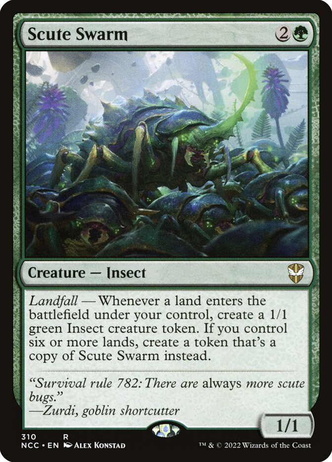 Scute Swarm (Commander: Streets of New Capenna)  | Good Games North