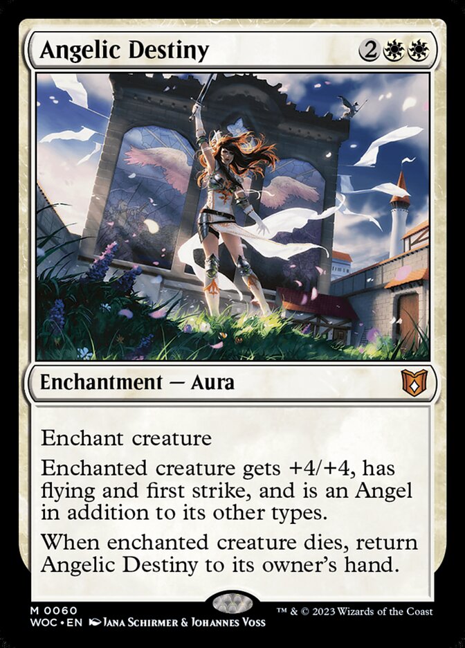 Angelic Destiny 60/173 (Commander: Wilds of Eldraine)  | Good Games North