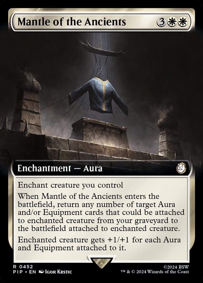 Mantle of the Ancients 452/326 (Universes Beyond: Fallout)  - Extended Art | Good Games North