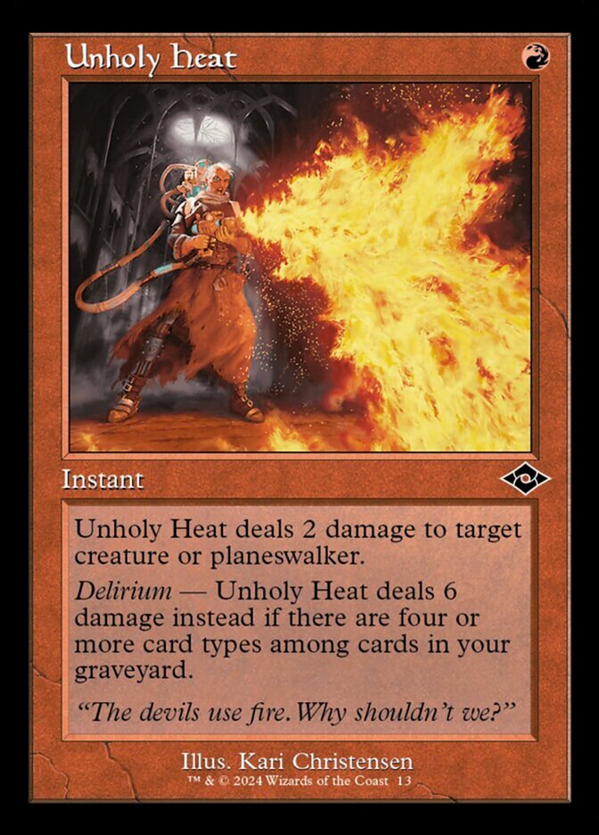 Unholy Heat (Modern Horizons 2)  | Good Games North