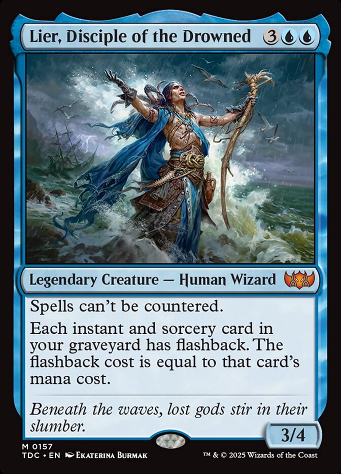 Lier, Disciple of the Drowned 157 (Commander: Tarkir: Dragonstorm)  | Good Games North