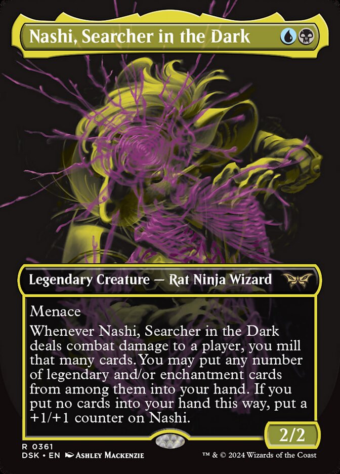 Nashi, Searcher in the Dark (Duskmourn: House of Horror)  - Foil | Good Games North