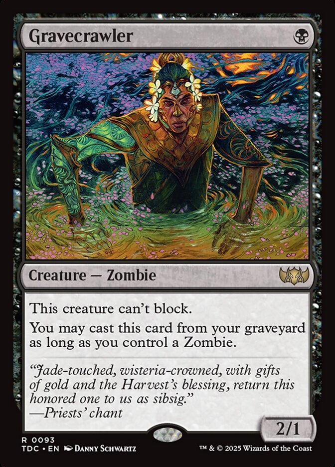 Gravecrawler 93/413 (Commander: Tarkir: Dragonstorm)  | Good Games North