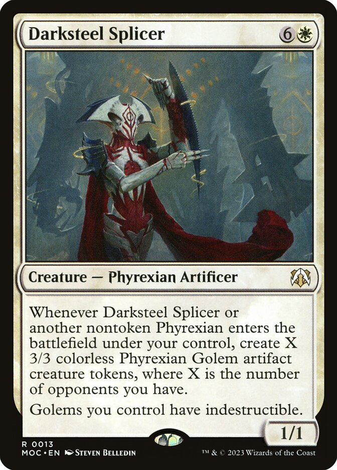 Darksteel Splicer 13/444 (Commander: March of the Machine)  | Good Games North