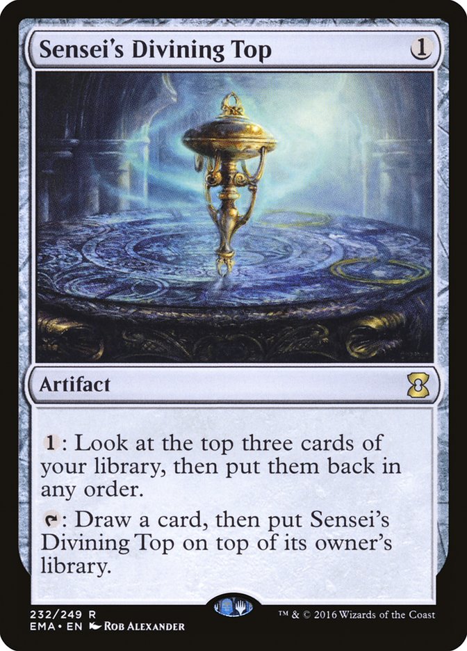 Sensei's Divining Top 232/249 (Eternal Masters)  | Good Games North