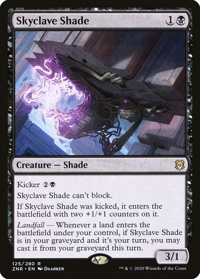 Skyclave Shade 125 (Zendikar Rising)  - Foil | Good Games North
