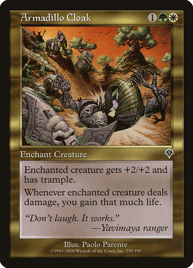 Armadillo Cloak 229 (Invasion)  - Foil | Good Games North
