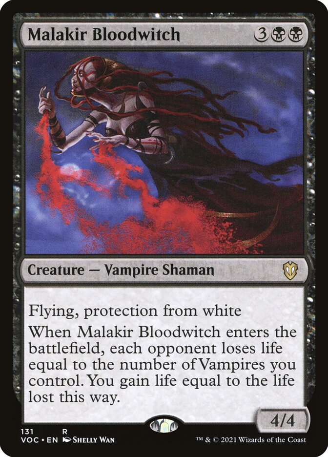 Malakir Bloodwitch 131 (Commander: Innistrad: Crimson Vow)  | Good Games North