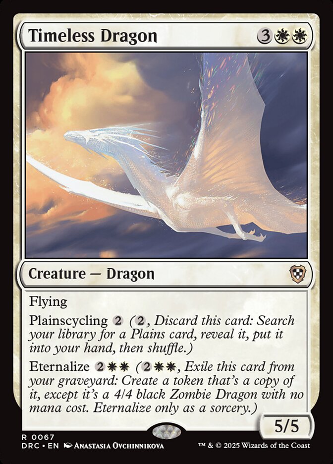 Timeless Dragon (Commander: Aetherdrift)  | Good Games North